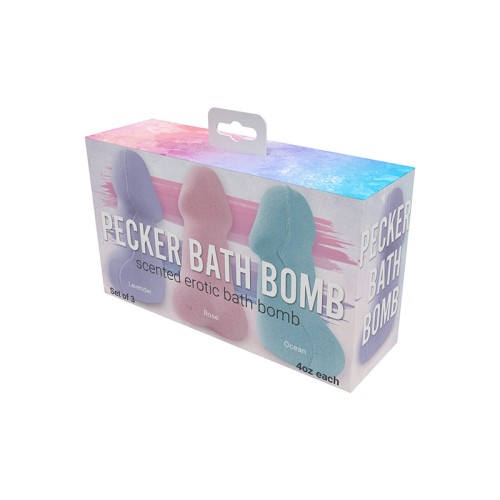 Pecker Bath Bombs for Sensual Soaking Experiences