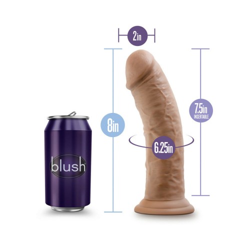 Dildo Au Naturel de 8 in. de Densidad Dual