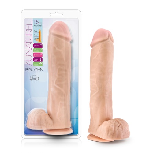 Au Naturel Big John 11.5 in. Poseable Dildo