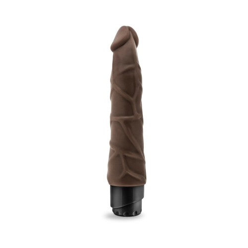 Dr. Skin Vibe 1 Dildo Vibrador Realista Marrón