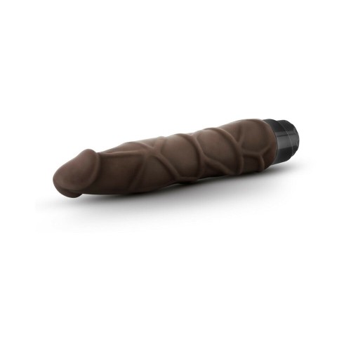 Dr. Skin Vibe 1 Dildo Vibrador Realista Marrón