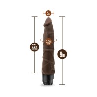 Dr. Skin Vibe 1 Dildo Vibrador Realista Marrón