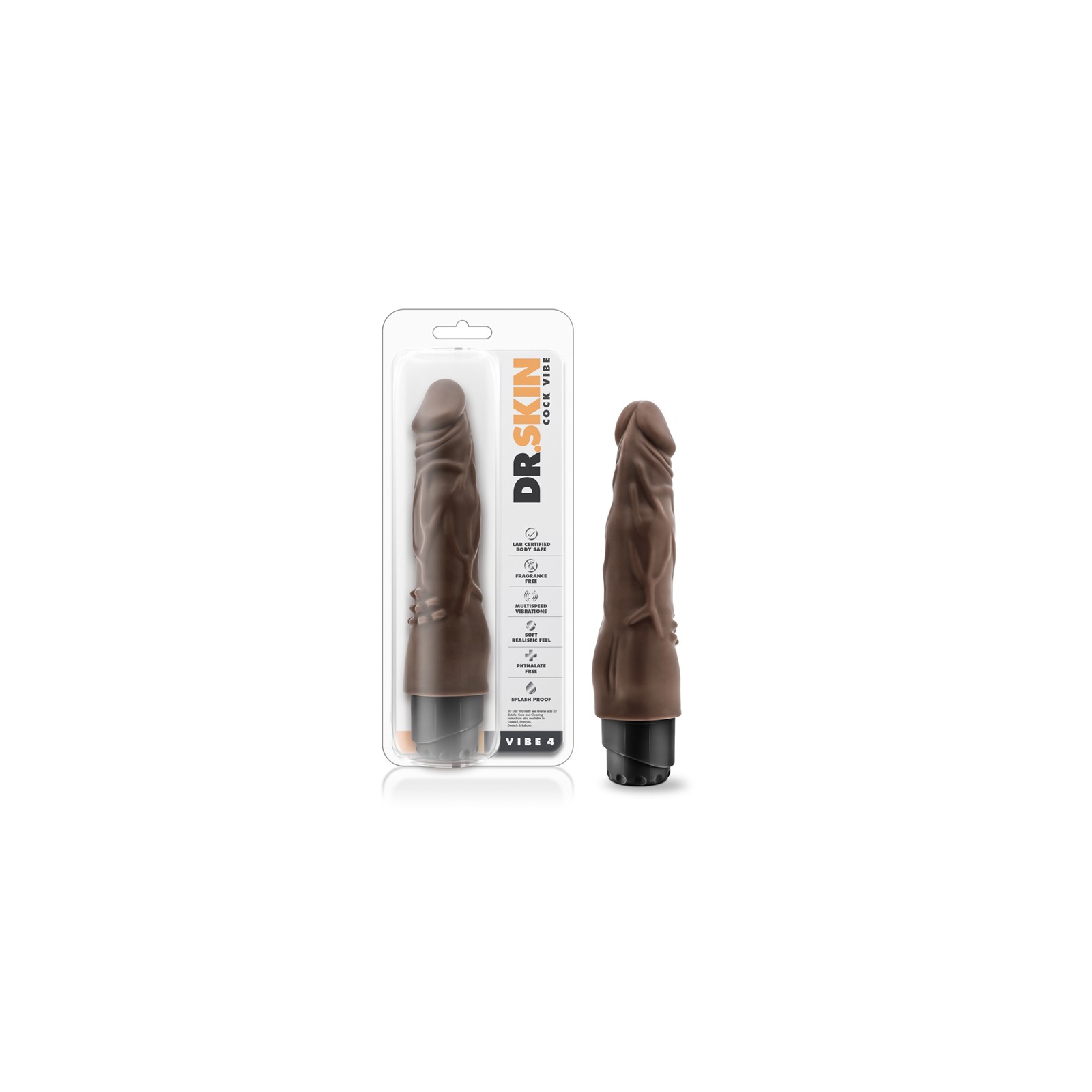 Dildo Vibrador Realista Dr. Skin Vibe 4