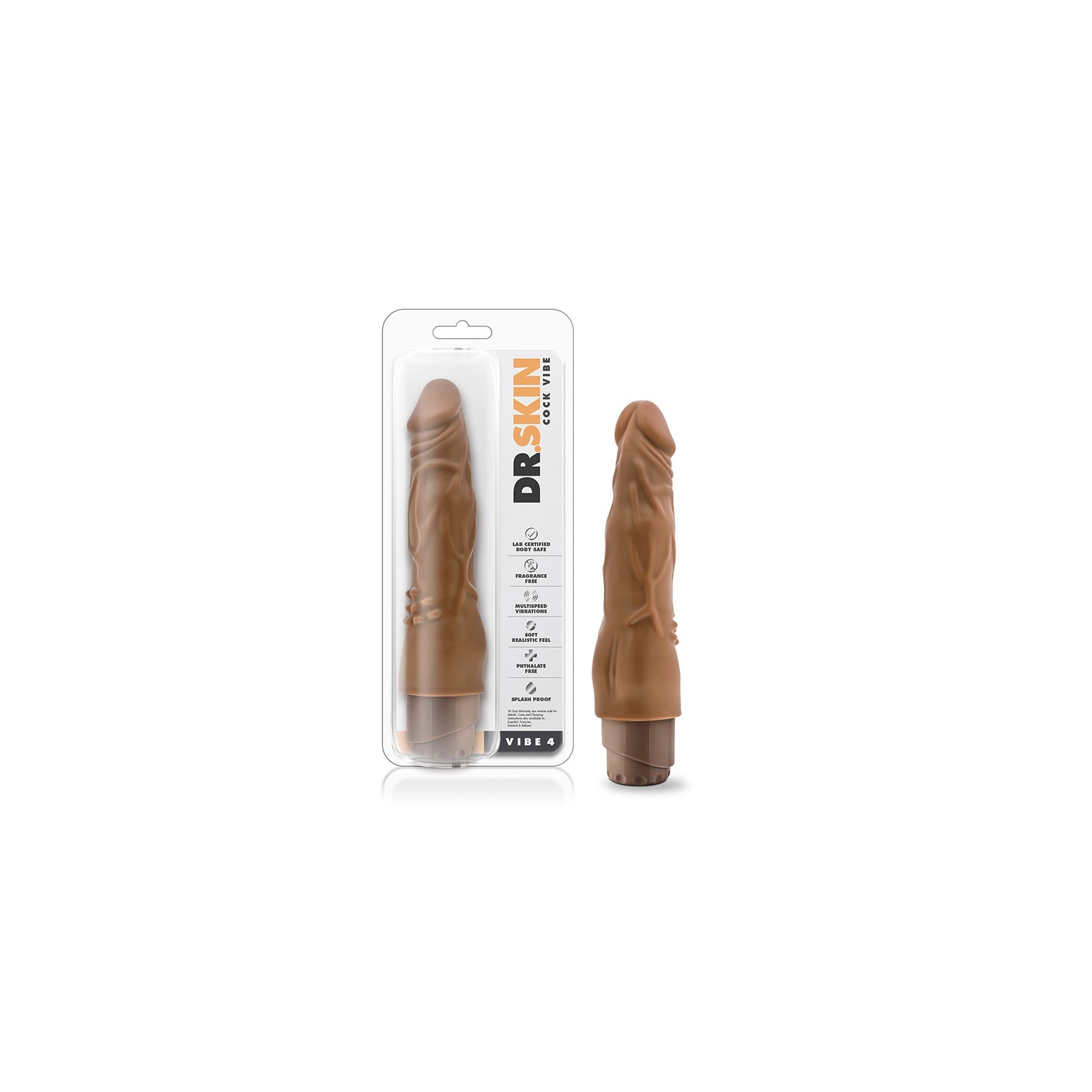 Dildo Vibrante Realista Dr. Skin Vibe 4