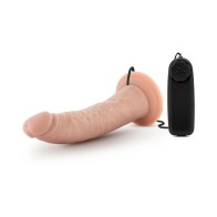 Dr. Skin Dr. Dave Dildo Vibrador Realista de 7 Pulgadas Beige