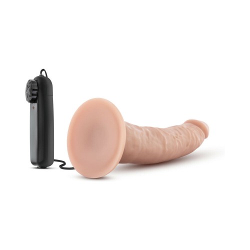 Dr. Skin Dr. Dave Dildo Vibrador Realista de 7 Pulgadas Beige