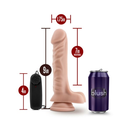 Dr. James Dildo Vibrador Realista de 9 Pulgadas Beige