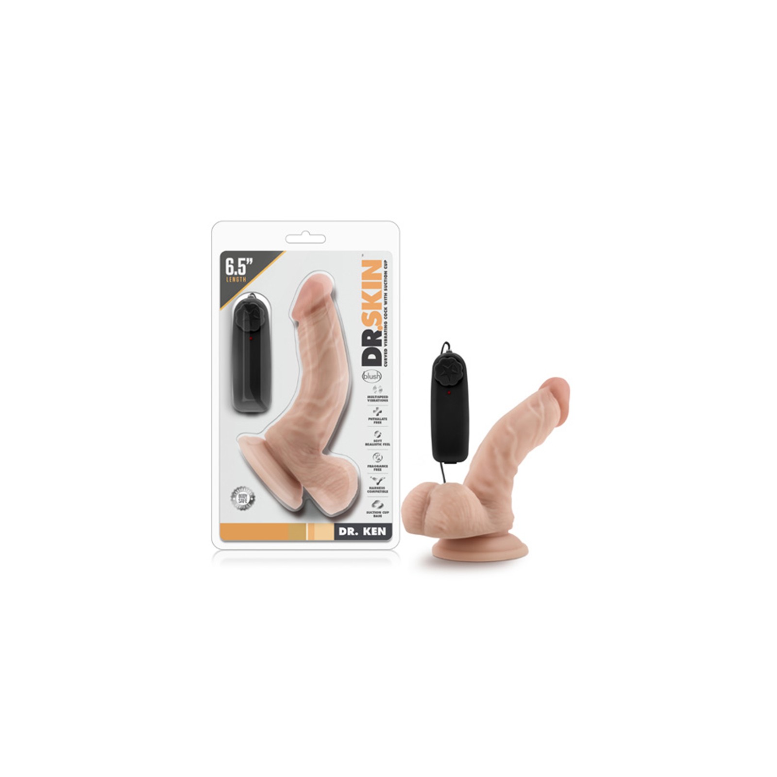 Dildo Vibrante Dr. Ken para Orgasmos Intensos