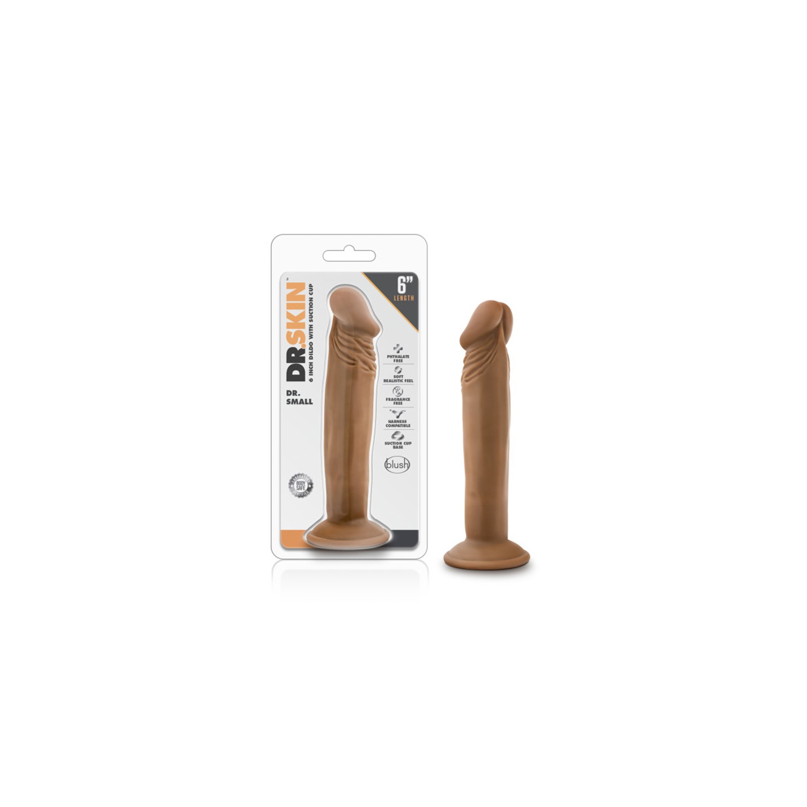 Dildo Realista Dr. Small de 6 in. Beige