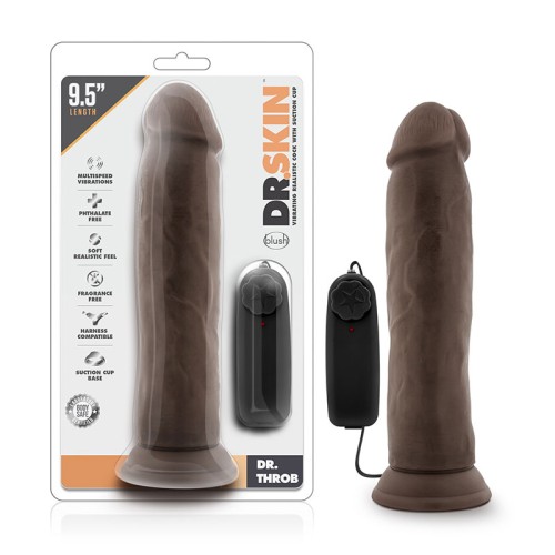 Dildo Vibrador Dr. Throb 9.5 in. Realista