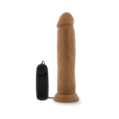 Dr. Skin Dr. Throb 9.5 inch Vibrating Dildo Tan