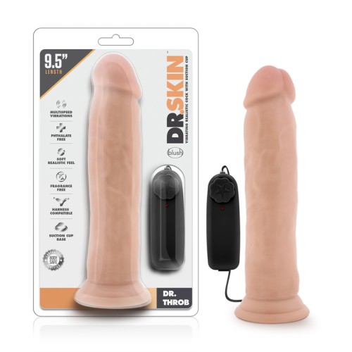 Dr. Skin Dr. Throb Dildo Vibrador