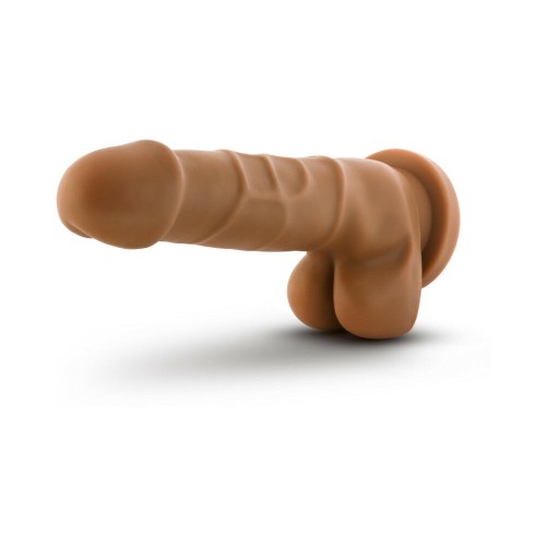 Dildo Realista Dr. Skin Basic de 7 in. con Pelotas