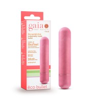 Vibrador Bullet Ecológico Gaia de Una Velocidad Coral - Placer Sostenible