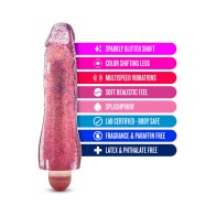 Dildo Vibrador Molly que Cambia de Color 8 Pulgadas