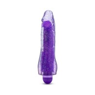 Glow Dicks Molly Color Changing Vibrating Dildo - 8 in. Purple