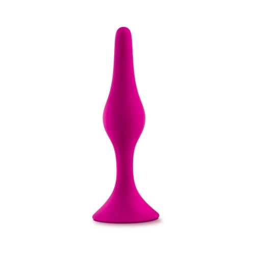 Luxe Medium Pink Silicone Beginner Plug