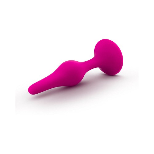 Luxe Medium Pink Silicone Beginner Plug