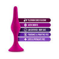 Luxe Medium Pink Silicone Beginner Plug