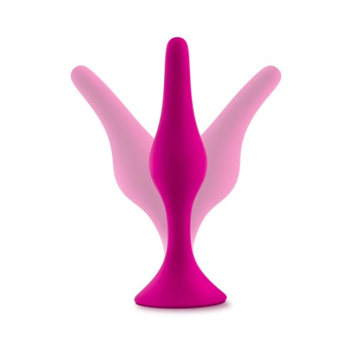 Luxe Medium Pink Silicone Beginner Plug