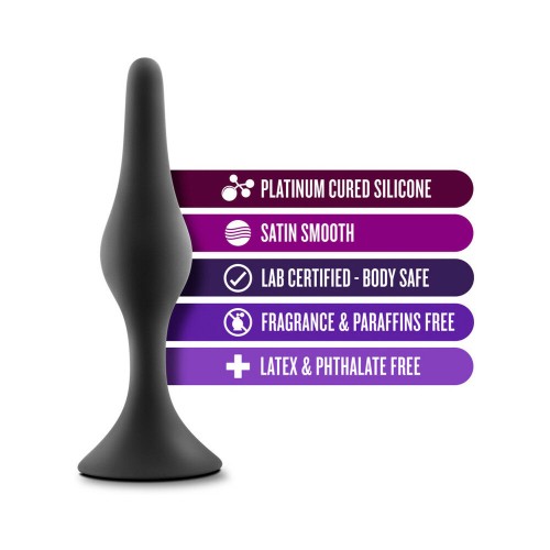 Luxe Silicone Small Beginner Plug for Anal Play