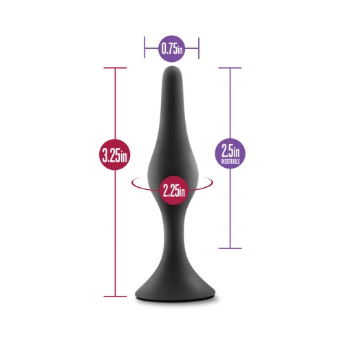 Luxe Silicone Small Beginner Plug for Anal Play