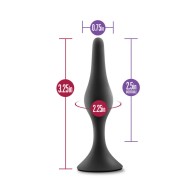 Plug Anal Pequeño Luxe de Silicona para Juego Anal