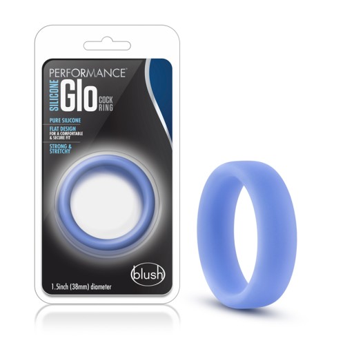 Anillo para el Pene Performance Silicone Glo para Máxima Comodidad