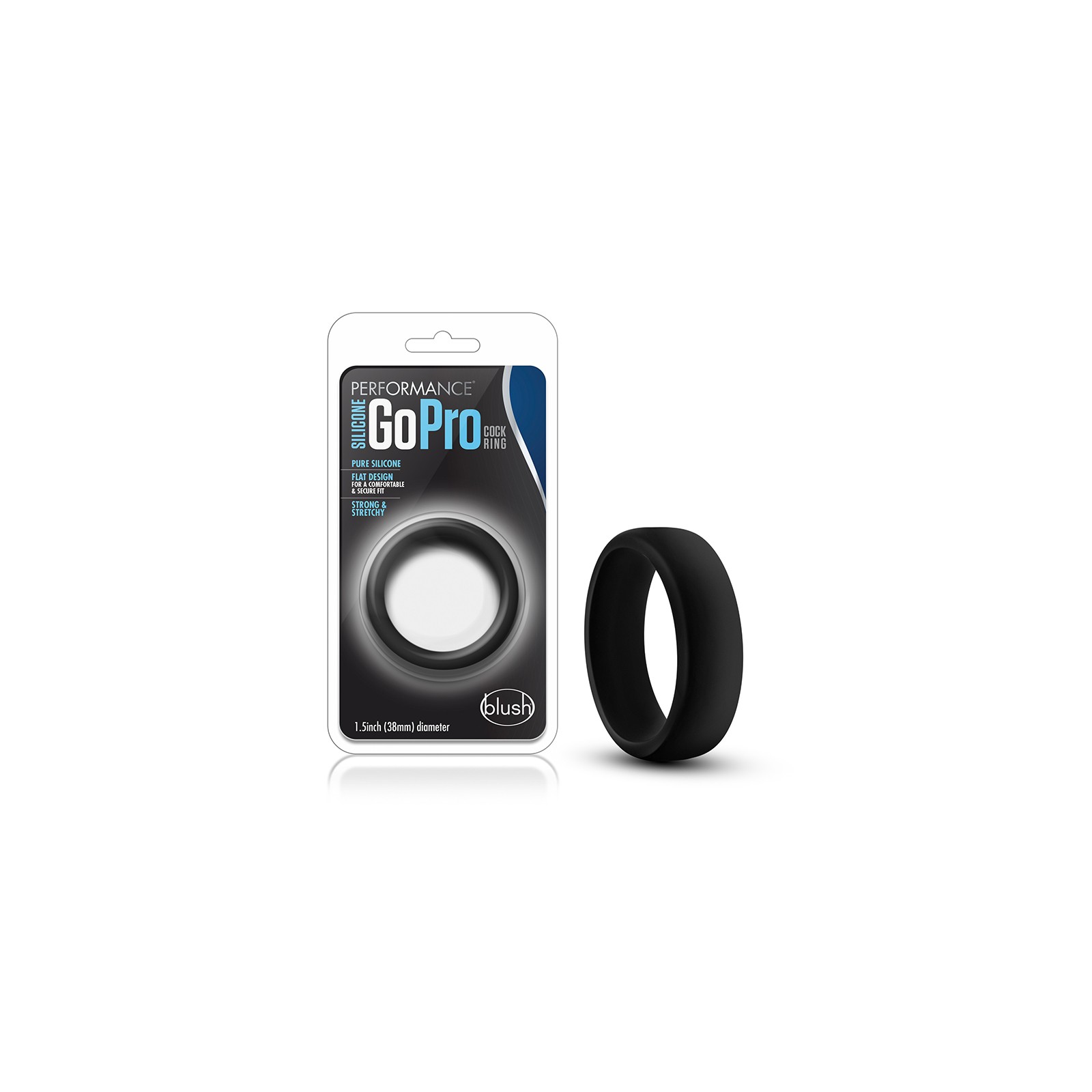 Performance Silicone Pro Cock Ring for Enhanced Pleasure