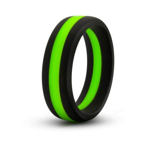 Anillo Cock de Silicona Pro Performance Negro Verde