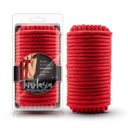 Cuerda de Bondage Temptasia 32 ft / 10 m Roja