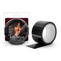 Temptasia Bondage Tape 60 ft Black