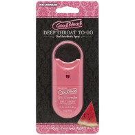 GoodHead Deep Throat Spray Wild Watermelon - Enhance Oral Pleasure