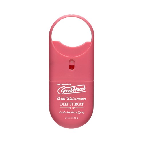 GoodHead Spray Profundo Garganta Sandía - Mejora el Placer Oral