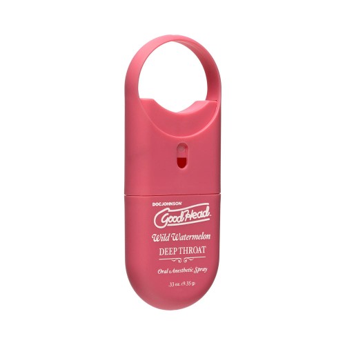 GoodHead Spray Profundo Garganta Sandía - Mejora el Placer Oral