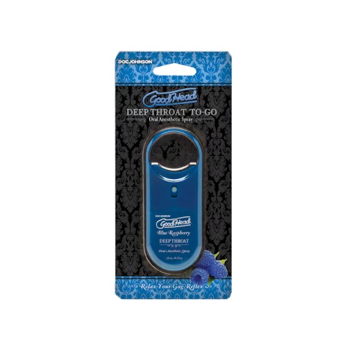 GoodHead Blue Raspberry Deep Throat Spray