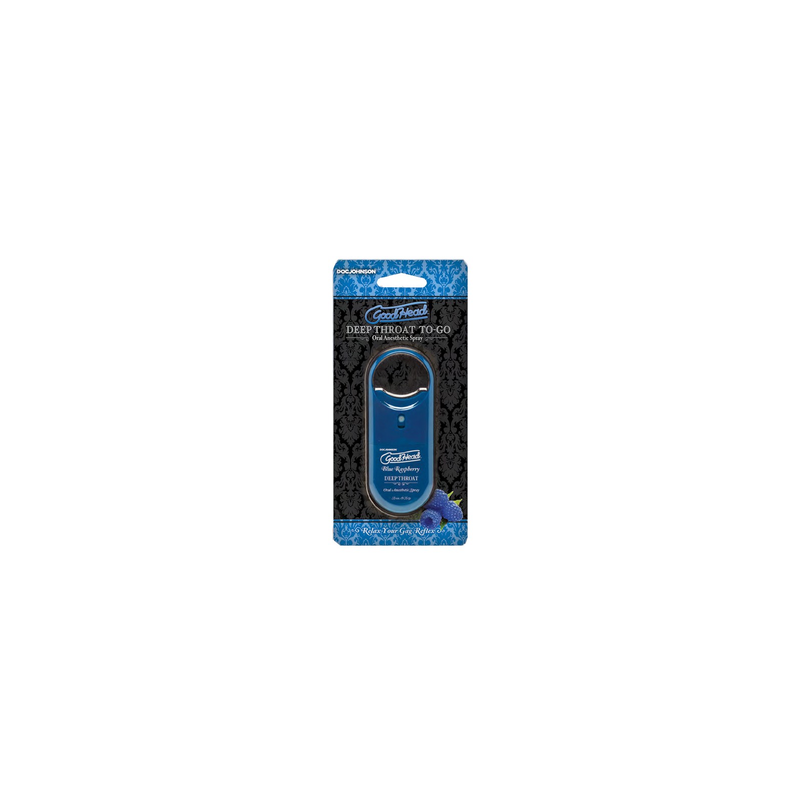 GoodHead Blue Raspberry Deep Throat Spray