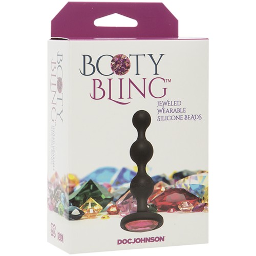 Booty Bling Jeweled Silicone Beads