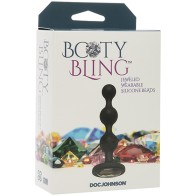 Perlas de Silicona Usables con Joyas Booty Bling en Plata