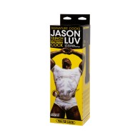 Jason Luv 10in ULTRASKYN Cock with Removable Vac-U-Lock Suction Cup - Chocolate