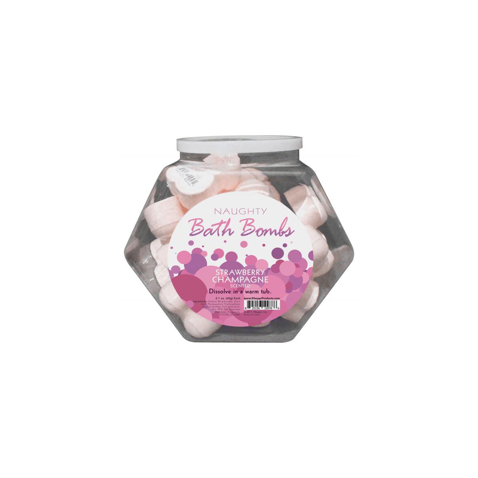 Naughty Fishbowl 24pk Bath Bombs