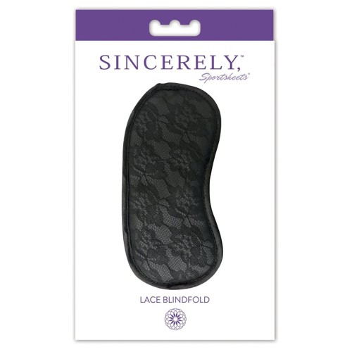 Sincerely Sportsheets Antifaz de Encaje Negro