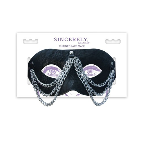 Sincerely, Sportsheets Chained Lace Mask for Fantasy