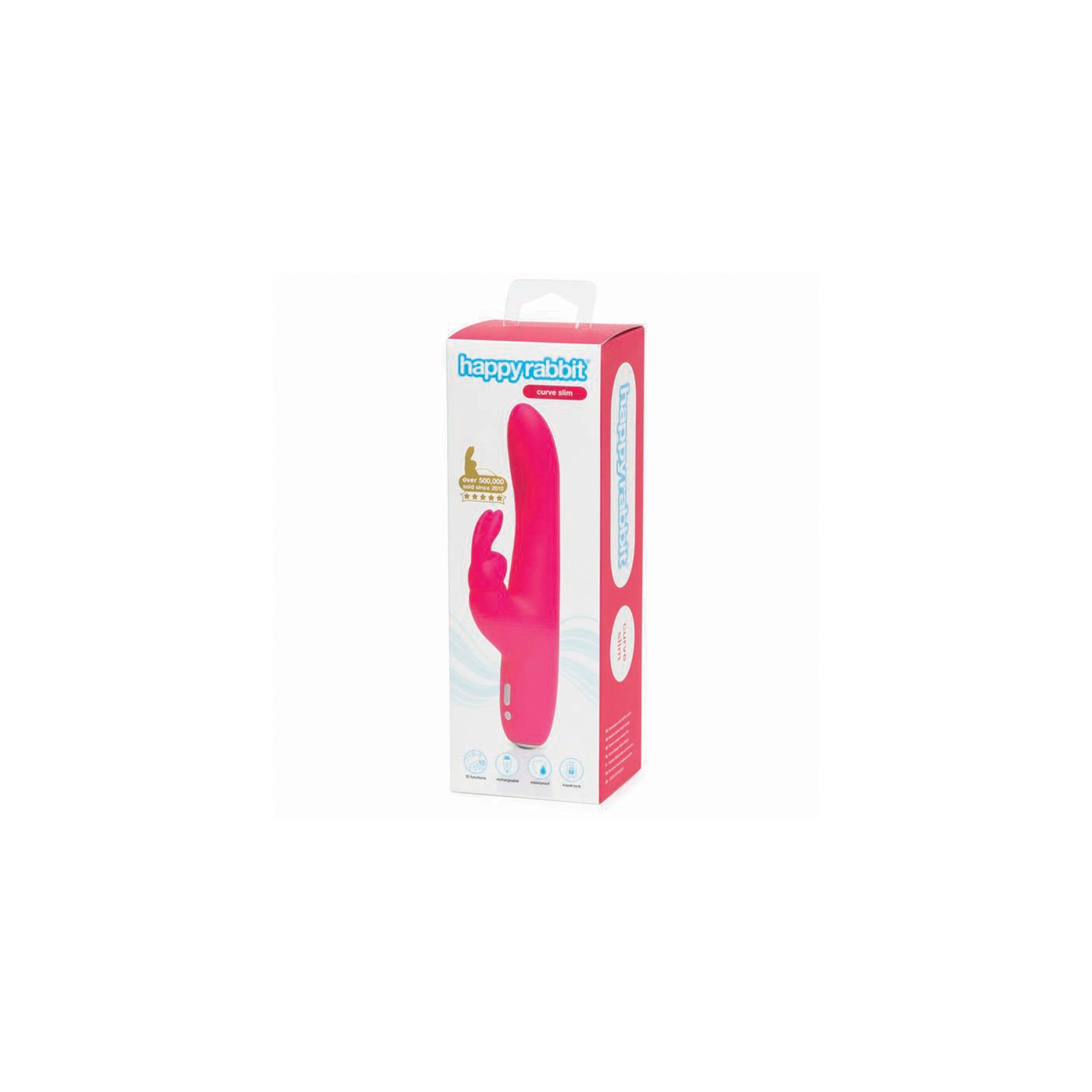 Vibrador Conejo Recargable Happy Rabbit Slim