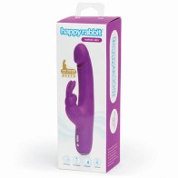 Happy Rabbit Realistic Slim Vibrator Purple