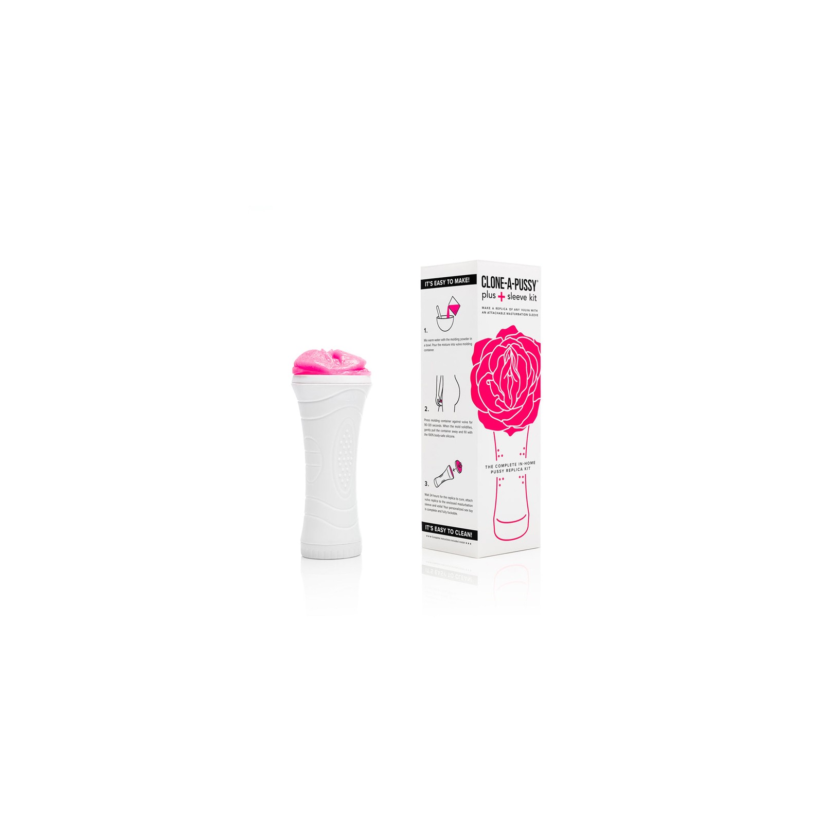 Kit de Moldeo Vulva Clone-A-Pussy Plus Rosa Fucsia