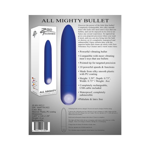 Zero Tolerance Mighty Bullet Vibrator