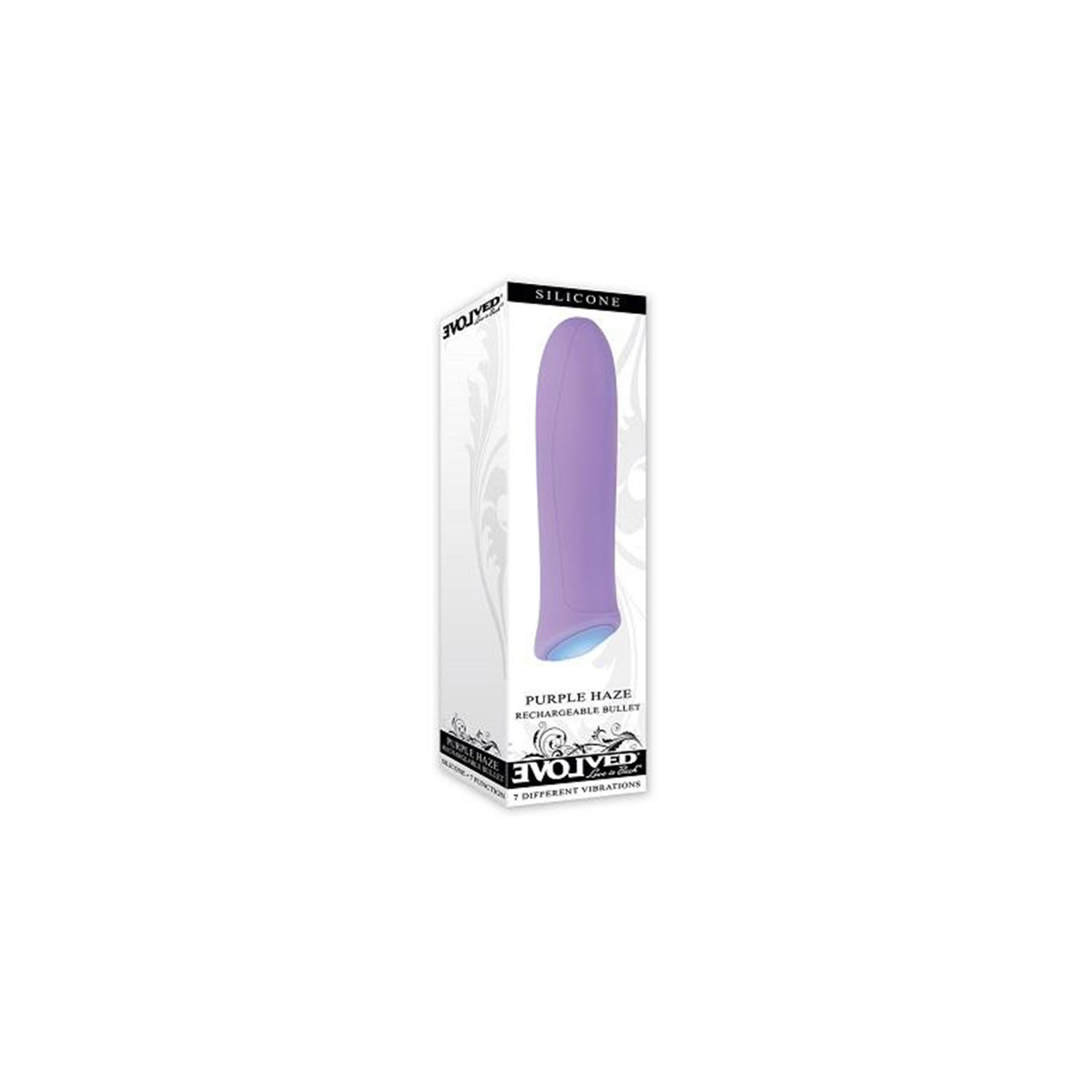 Vibrador Bullet Recargable Evolved Purple Haze