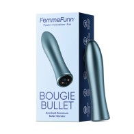 FemmeFunn Bougie Bullet Vibrador de Aluminio Recargable