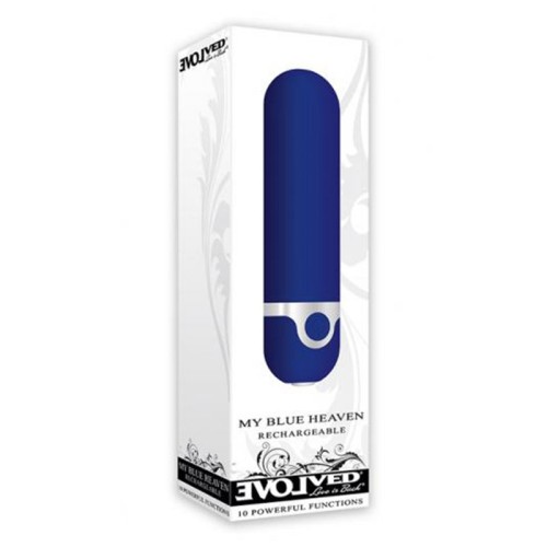 Vibrador Bullet Recargable Evolved My Blue Heaven